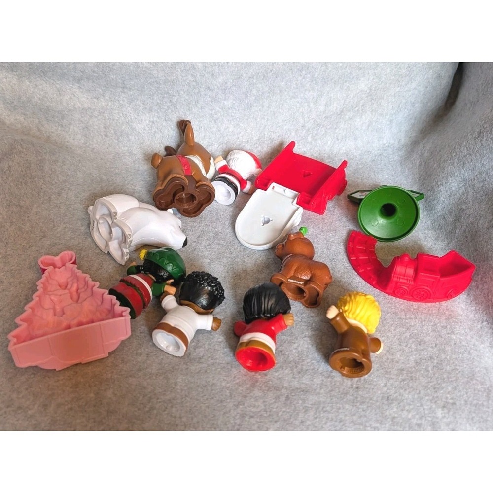 Little People Barbie Advent Calendar Replacement Parts Christmas Santa Reindeer - Picture 16 of 16